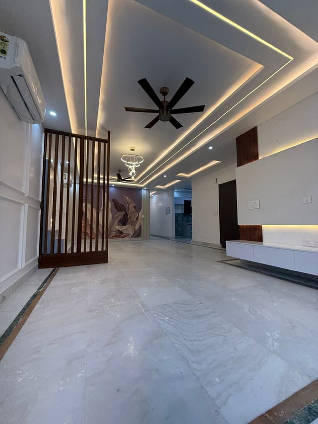 Modern home with pool